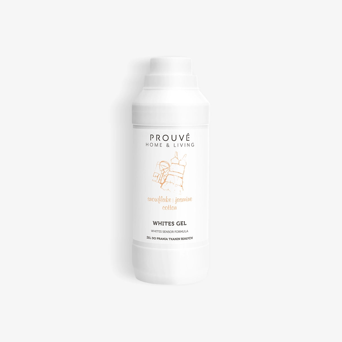 Żel do prania tkanin białych