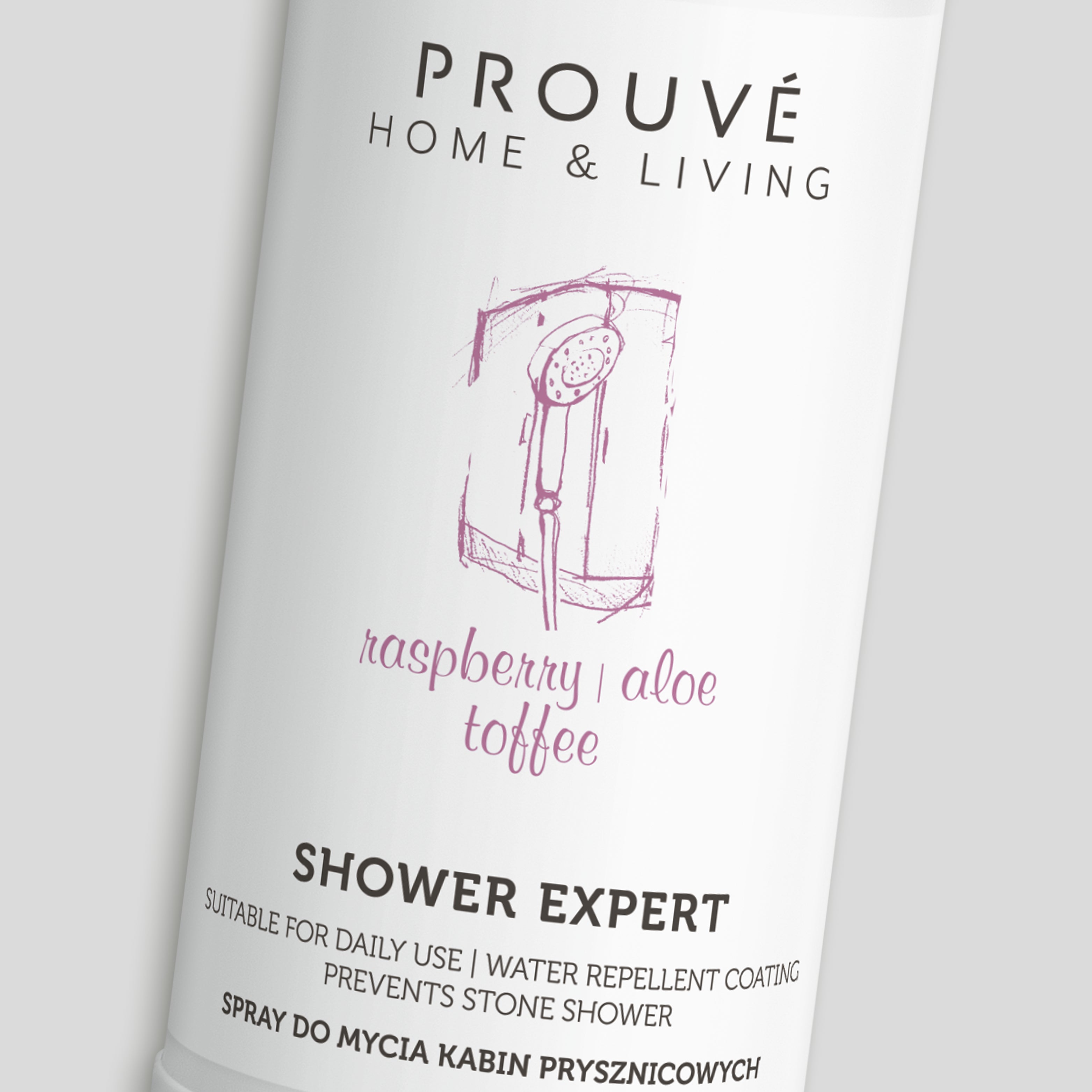 Sprej na čištění sprchových koutů