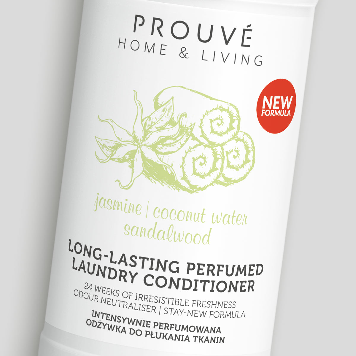 Intensywnie perfumowana odżywka do płukania tkanin