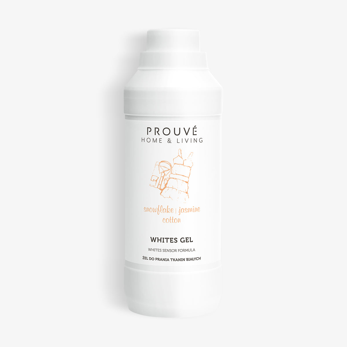 Żel do prania tkanin białych