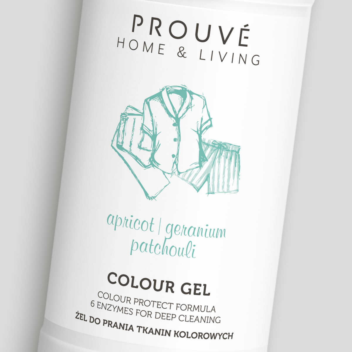 Żel do prania tkanin kolorowych