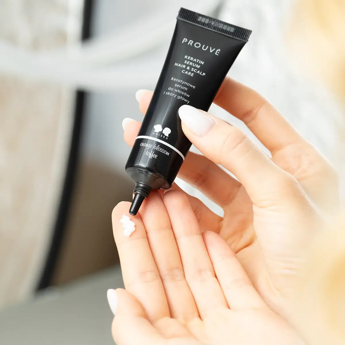 Keratynowe serum do włosów i skóry głowy