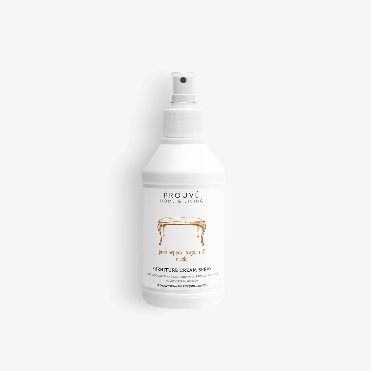 Kremowy spray do pielęgnacji mebli